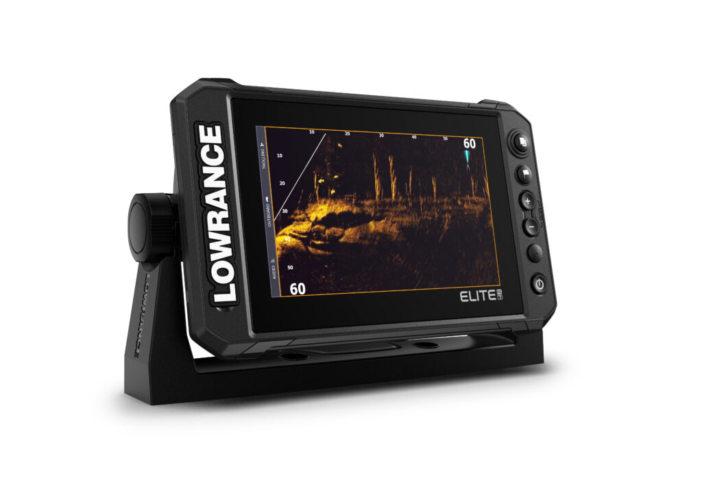 product shot of the Lowrance Elite Fishing System