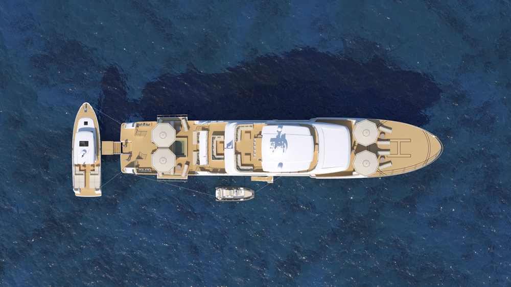 aerial shot of the Explorer 49.5