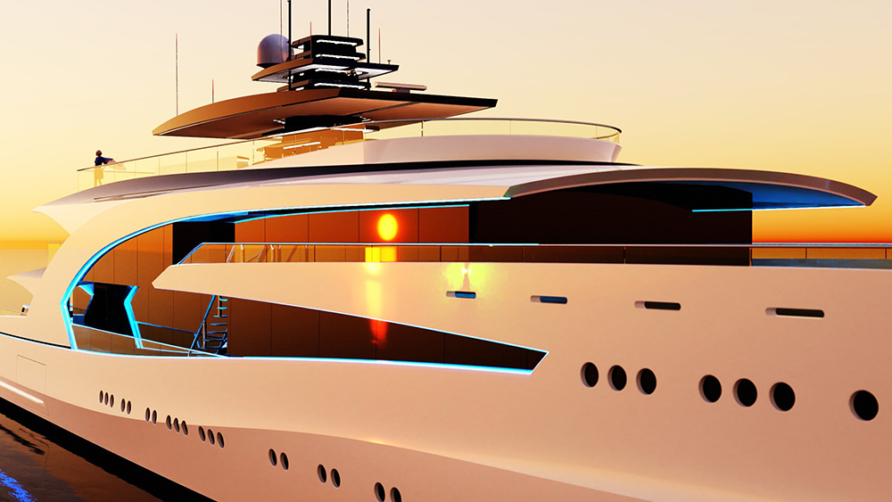 Project Grace close up of side at sunset