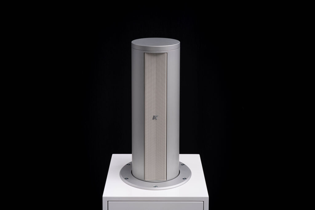 Videoworks pop up speaker