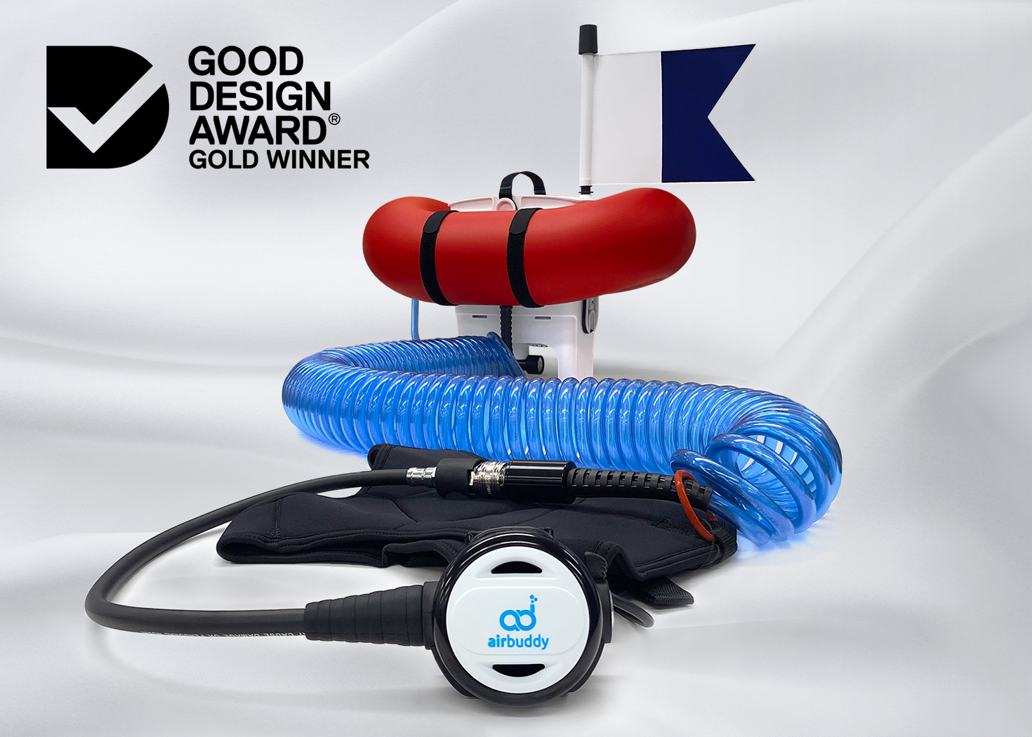 Air Buddy product shot for the Good Design Awards