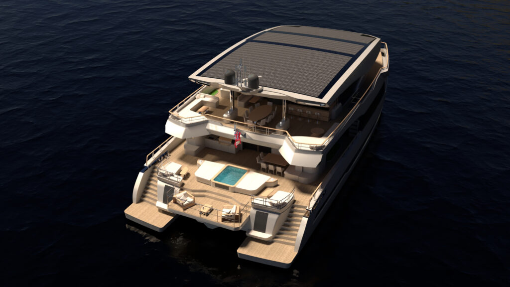 Render of Silent 100 Explorer from rear