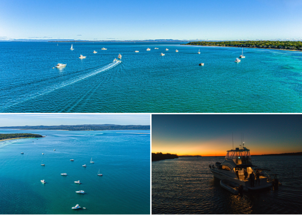 three images from the Riviera outing in Moreton Bay