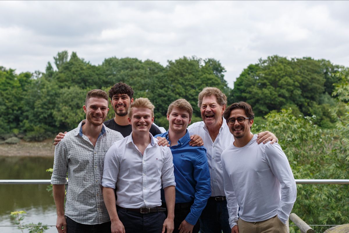 Andrew Winch and the talented interns who work within the yachts and aviation studio
