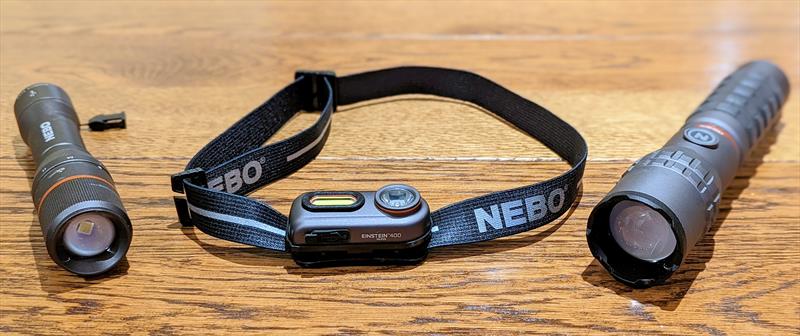 NEBO headlight and torch product lineup