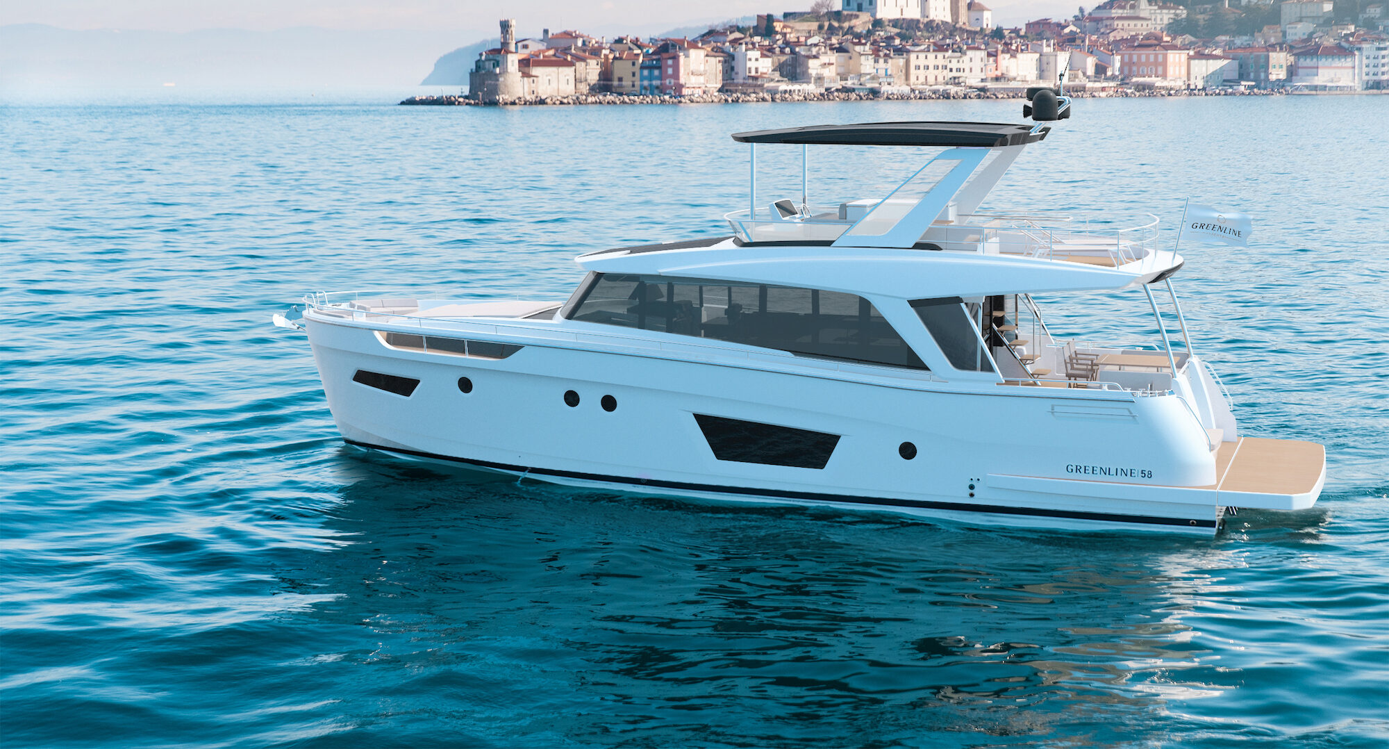 Greenline Yachts side profile