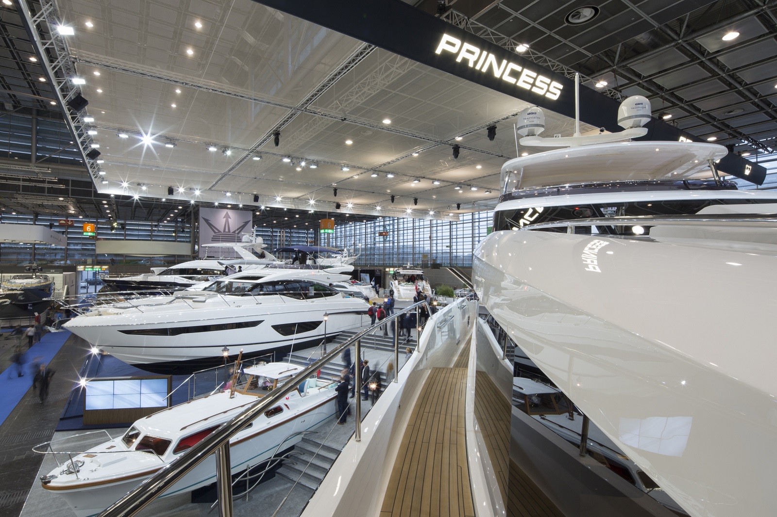 Princess Yachts stand at previous Boot Düsseldorf shows