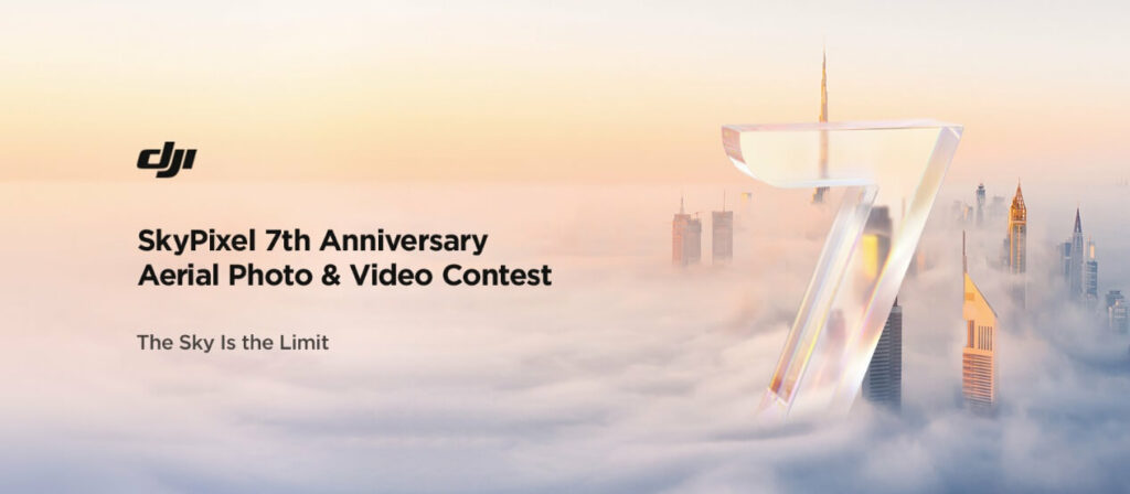 Graphic for DJI and SkyPixel photo and video contest