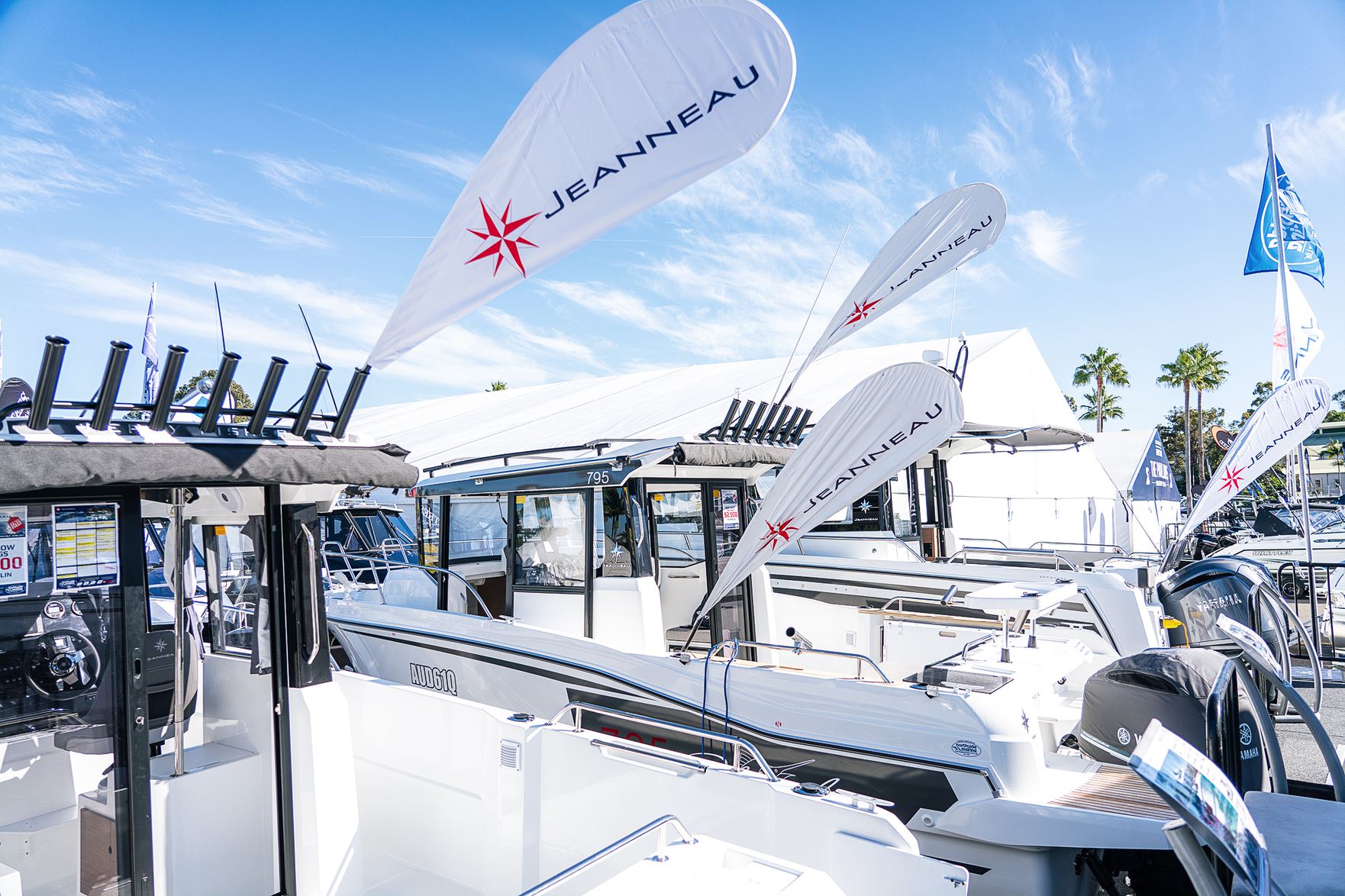 Vessels on display at Sanctuary Cove International Boat Show
