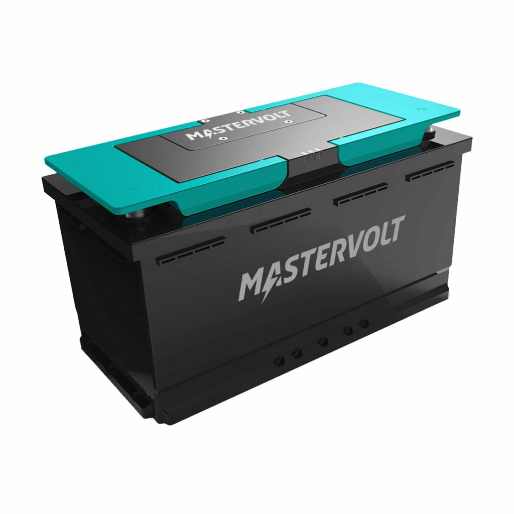 Product shot of Mastervolt battery
