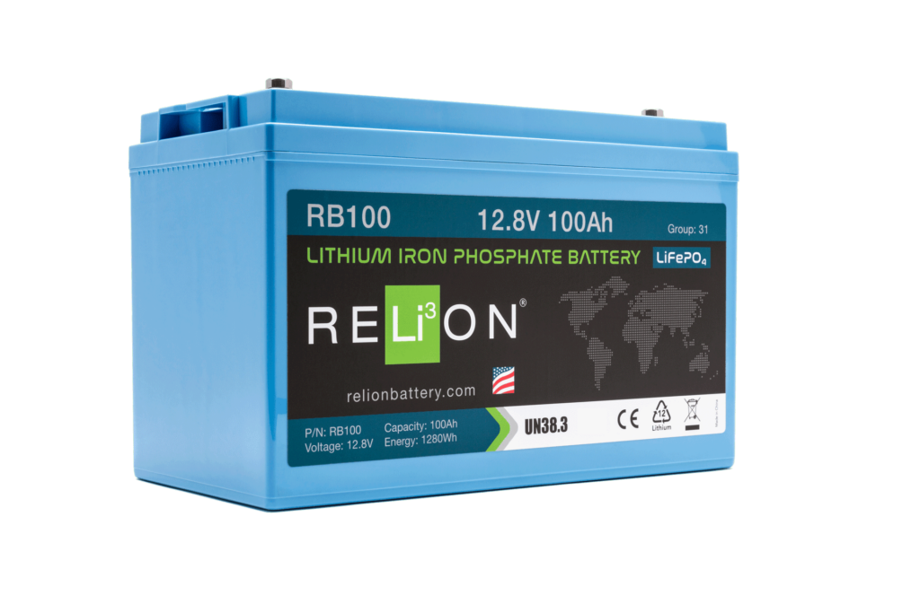 RELiON battery product shot