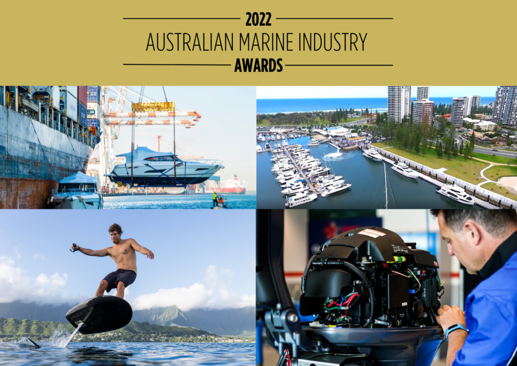 Australian Marine Industry Awards poster.