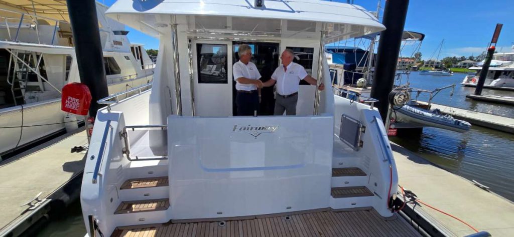Stewart Smith & Perry James GLI Motoryacht Specialist The Boat Works