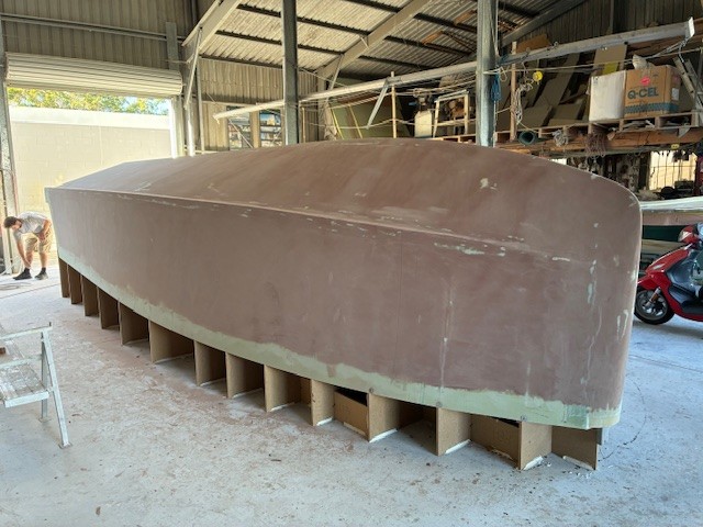 Mini Tank under construction
